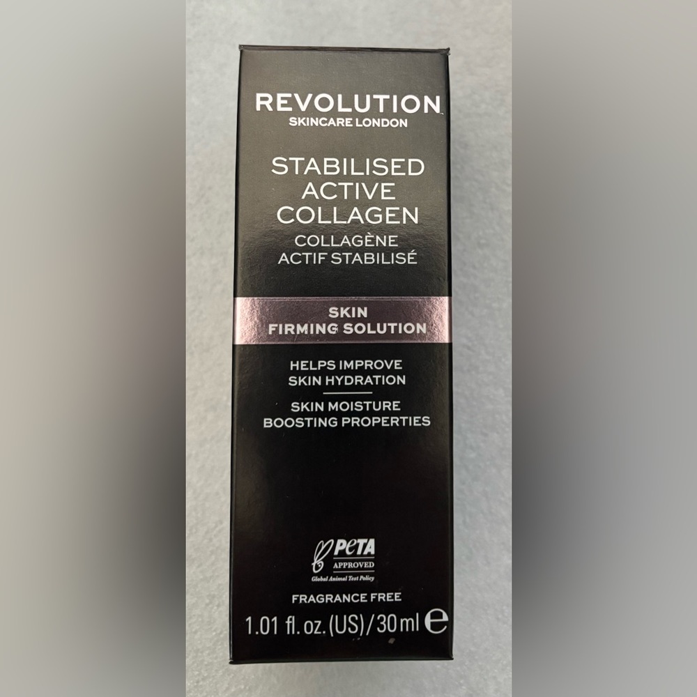 NIB Revolution Skincare London Stabilised Active Collagen Skin Firming Solution